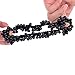 Polytree 3pcs Women's Girls Fashion Pearl Hair Band Ponytail Holder (Black Khaki White 3pcs)