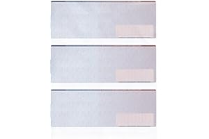 COMPUCHECKS 300 Computer Checks "Ultimate Security" - Heavy Paper 28# Blank Check Stock for Personal and Business Use - 3 Checks Per Page | 100 Sheets/300 Checks (Blue/Red Cubed) Payroll Checks