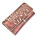 Jewelry Roll Clutch - Embroidered Chrysanthemum (Mauve)