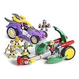 Nickelodean Teenage Mutant Ninja Turtles Half Shell Heroes TMNT Battle Pack Rare Box Set