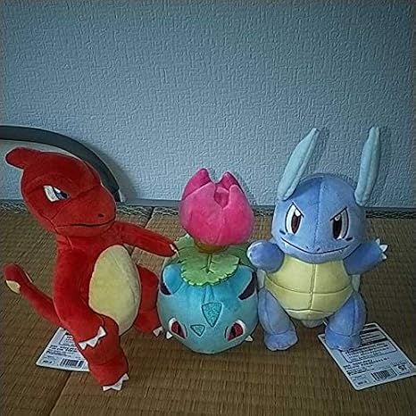 Amazon ポケモン ぬいぐるみ カメール フシギソウ リザード Pok Mon ぬいぐるみ ホビー