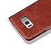 Galaxy S8 Plus Case, Galaxy S8 Plus Wallet Case, [Magnetic Closure] PU Leather Flip Protective Cover with Kick Stand Function Cash/Card Slot Folio Case for Samsung Galaxy S8 Plus - Dark Brown