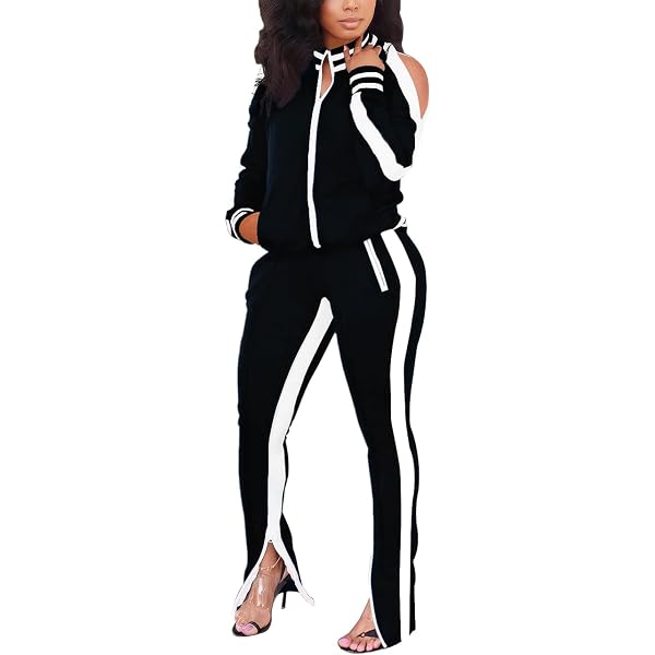 TOPONSKY Women's 2 Piece Casual Outfit - Comfortable Sweatsuit Set Long Sleeve & Pants