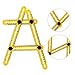 Aboat Angle-izer Template Tool, Multi-Angle Ruler Template Measures All Angles and Forms for Handymen, Builders, Craftsmen, Yellow