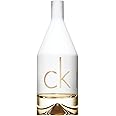 Calvin Klein CK IN2U Eau de Toilette for Women - Aromatic Fragrance, Top notes: Redcurrant leaves, Sicilian bergamot, pink gr
