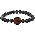 CNICK Tesla Key Bracelet Accessories: Effortlessly Lock, Unlock, and Start Your Tesla Model 3/Y/X/S with Style, The First Tesla Bracelet Accessory for Men and Women. (17cm/6.7", Lava)