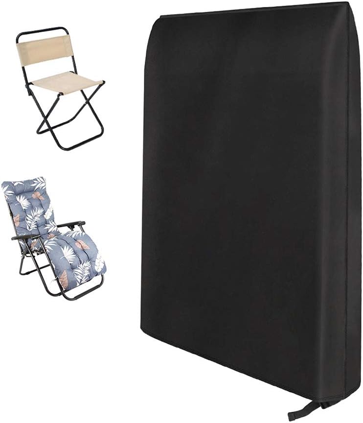 Outdoor Folding Recliner Chair Cover Waterproof Windproof Oxford Fabric