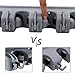 IBeaty Brush Broom and Mop Broom Holder Self Adhesive Reusable No Drilling Storage Tidy Organiser Wall Rack Wall Mounted Garden Tool Storage Tool Rack Storage & Organization for Garage Shelving Ideas