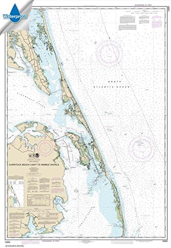 NOAA Chart 12204: Currituck Beach Light to Wimble Shoals 34.3 x 49 (Waterproof)