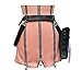 DAZCOS US Size Women's Game Cosplay Costume Pink Hoodie Dress with Waist Bag