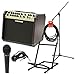 Fishman PRO-LBX-600 Loudbox Artist Acoustic Guitar Amp w/Amp Stand, Microphone w