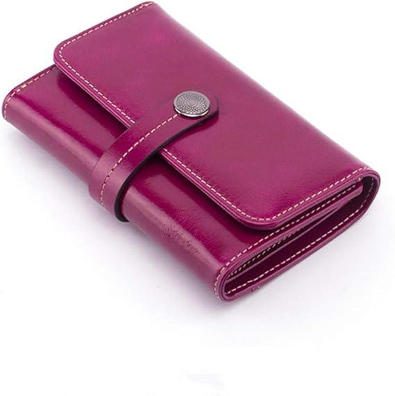 Damen Geldbörse Klein Mit RFID Schutz - Schlüsselanhänger Design Steingrau