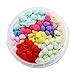 12yards/lot(1yard/pc) 10-15mm Mixed Colors Pom Pom Trim Ball Fringe Ribbon Lace