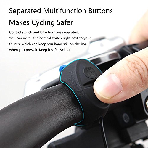 Mini Electric Bike Horn Electronic Bicycle Bell Rechargeable