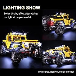DALDED LED Light Kit for Lego Jeep Wrangler