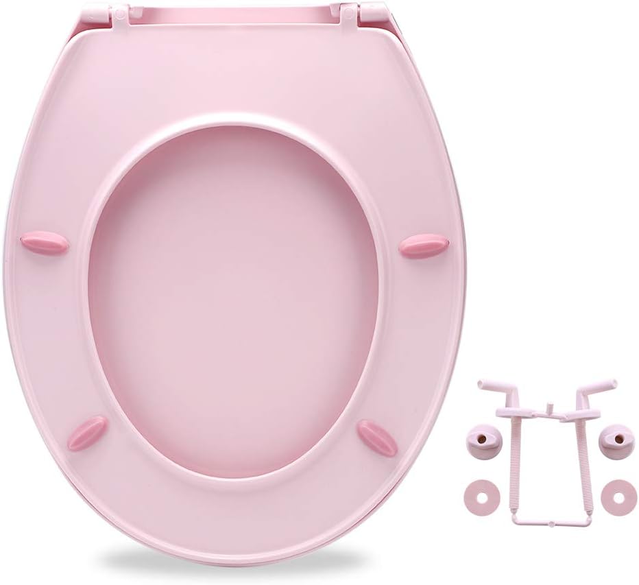 JOTOM Premium Quality Toilet Seat,Easy to Mount,Beautiful Printed Design Toilet Seats for Bathroom (Flamingo) - Image 5