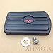 Black Harley Davidson Touring Softail Brake Pedal Large Pad H-D Willie G. Skull