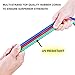 Cartman 22pcs Bungee Cord Assortment with Metal Hook in Jar, Includes 10
