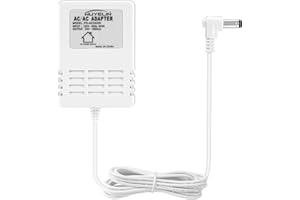 WUYELIN 24 Volt AC 1000mA Power Adapter for Smart Sprinkler Controller,Indoor Irrigation System Controller,24V 1A AC to AC Wall Adapter Transformer Compatible with Most Smart Sprinkler Controller (White)