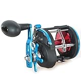 Piscifun Levelwind Trolling Reel Blue Right Hand (ACT40)