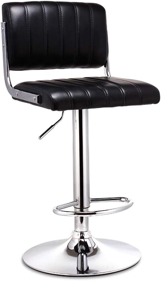 Bar Chair, Rotating Leather Bar Stool Breakfast Bar Chair