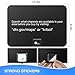 1byone TV Antenna, 50 Mile Range Amplified HDTV Antenna with Detachable Amplifier Signal Booster, USB Power Supply and 10 Feet Highest Performance Coaxial Cable-Black