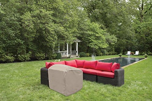 Protective Covers 1264-TN Quality End Panel Outdoor Furniture Cover, Tan