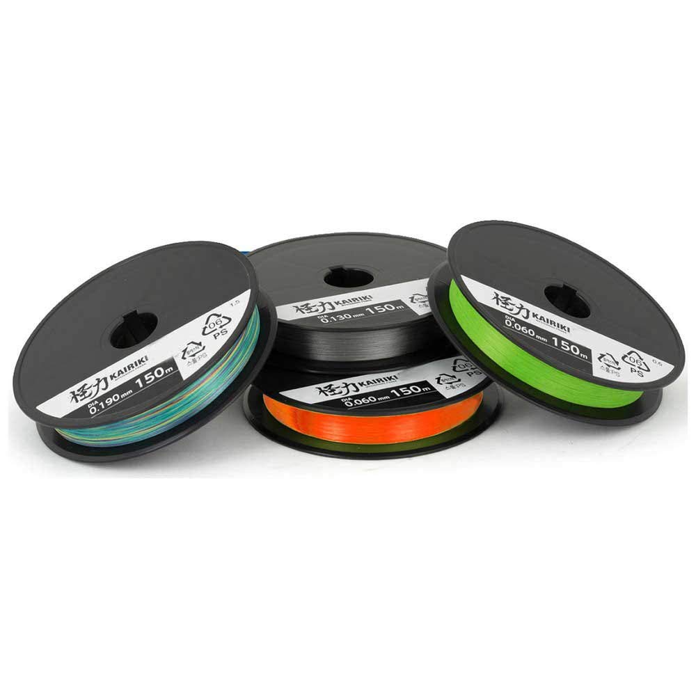 SHIMANO Tresse 4 Brins Kairiki 4 Steel Gray 300m - D.0,215mm - R.16,7Kg - LDM64TE2521530S