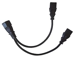 YEKELLA LBSC UPS Server Y Splitter C14 to 2 x C13