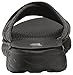 Skechers Performance Women's On The Go 400 Blissful Slide Flip Flop, Black/Gray, 8 M US