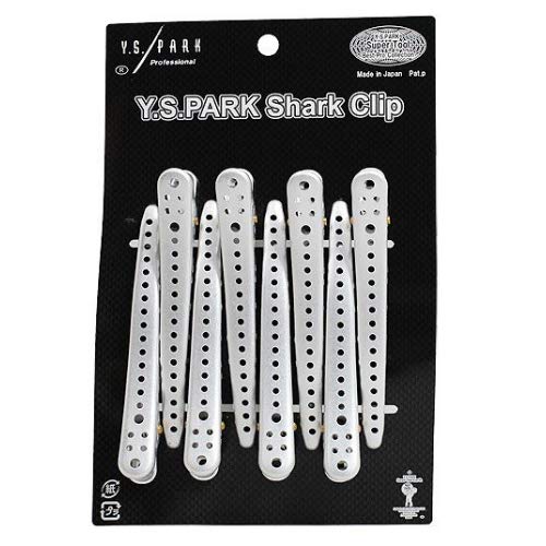Y.S.PARK Y.S. Park Shark Clips Silver (8)