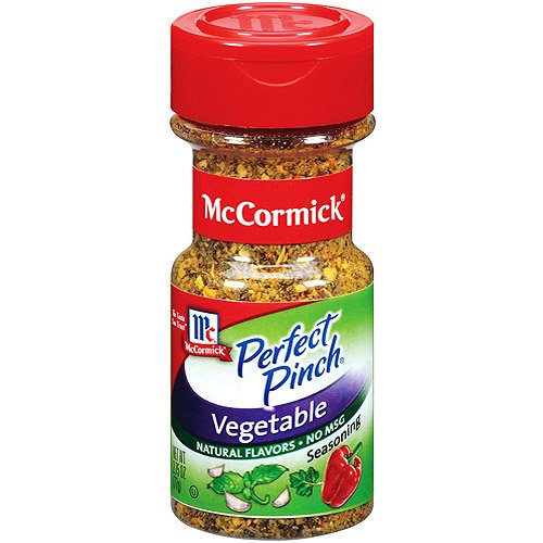 McCormick, Perfect Pinch, Vegetable Seasoning, 2.75oz Container (Pack of 3)