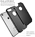 iPhone 7 case, SGM Premium Hybrid [Dual Layer] Armor Case Cover For Apple iPhone 7 [Anti-Slip Design] [Shock Proof] (Black + Black)