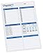 OrganizeME Daily Planner and Day Organizer To Do List Pad (Size A5) - 100 Tear-Off Planning Sheets with Pull Off Grocery and Notes Tabs - Track Chores, Tasks and Appointments