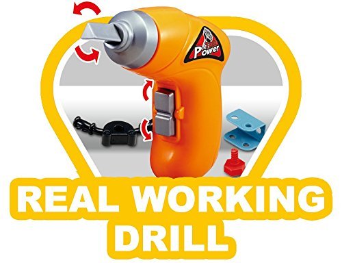 RAINBOW TOYFROG STEM Learning Take apart Educational Construction Engineering with ELECTRIC Toy DRILL Building Blocks Set -286 Pieces Best Toy Gift for Kids Age 6+