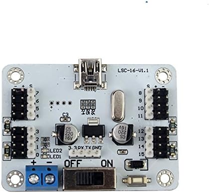16 way rudder controller control board overload protection robot / manipulator special parts