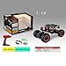 SZJJX RC Cars Rock Off-Road Racing Vehicle Crawler Truck 2.4Ghz 4WD High Speed 1:14 Radio Remote Control Buggy Electric Fast Race Hobby-Black