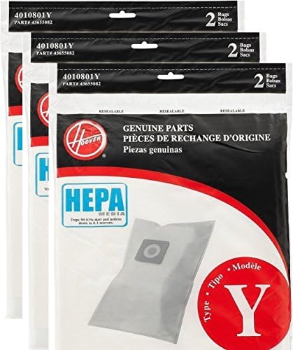 Hoover Type Y HEPA Bag (6-Pack)