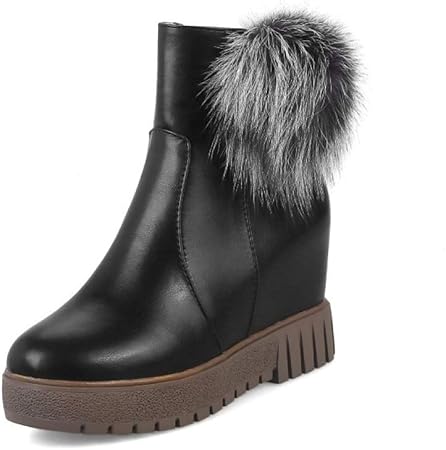 women's snow boots wedge heel