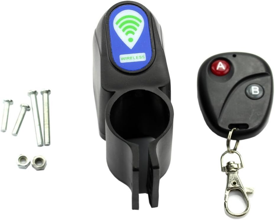 Peach518 Cycling Security Wireless Remote Control Vibration Anti-theft Bicycle Alarm