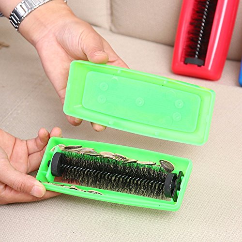 The Super Sweeper Lint Brush, Handheld Smallest Vacuum Carpet Cleaner Roller for Crumbs, Pet Hair, Dirt, Dust, Dry Spills and Lint