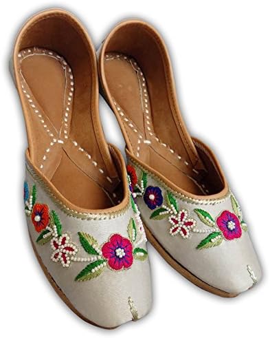 Women's Casual Embroidered Ballet Flats (9.5)