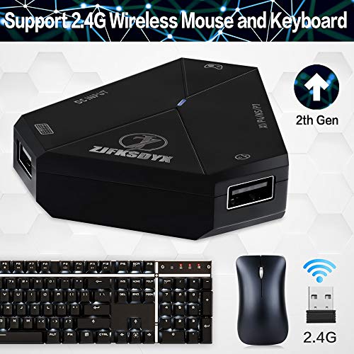 C91 Keyboard and Mouse Adapter with Video Game for PS4, Xbox One