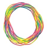 Chewable Jewelry Pain Free Necklace - Fun Sensory Motor Aid - Speech And Communication Aid - Great For Autism And Sensory-Focused Kids - 12 Pack Rainbow Colors