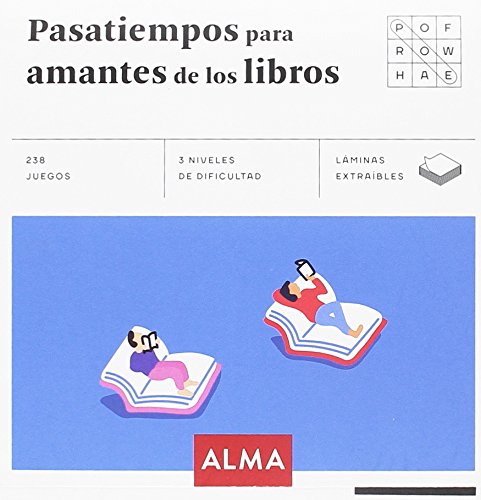 Pasatiempos Para Amantes De Los Libros Cuadrados De Diversion