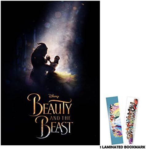 Beauty and the Beast (2017) - Silhoutte 2 - 13 in x 19 in Movie Poster Flyer Borderless + Free Bookmark