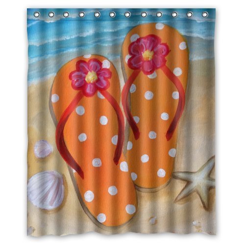 Fun Flip Flops Bathroom Decor for Spring and Summer 2017