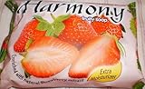 HARMONY Extra Moisturizer Fruity Soap Bar Fruitapone Plus Enriched with Natural Strawberry Extract Imported from Indonesia - Strawberry (2.64 Oz.)