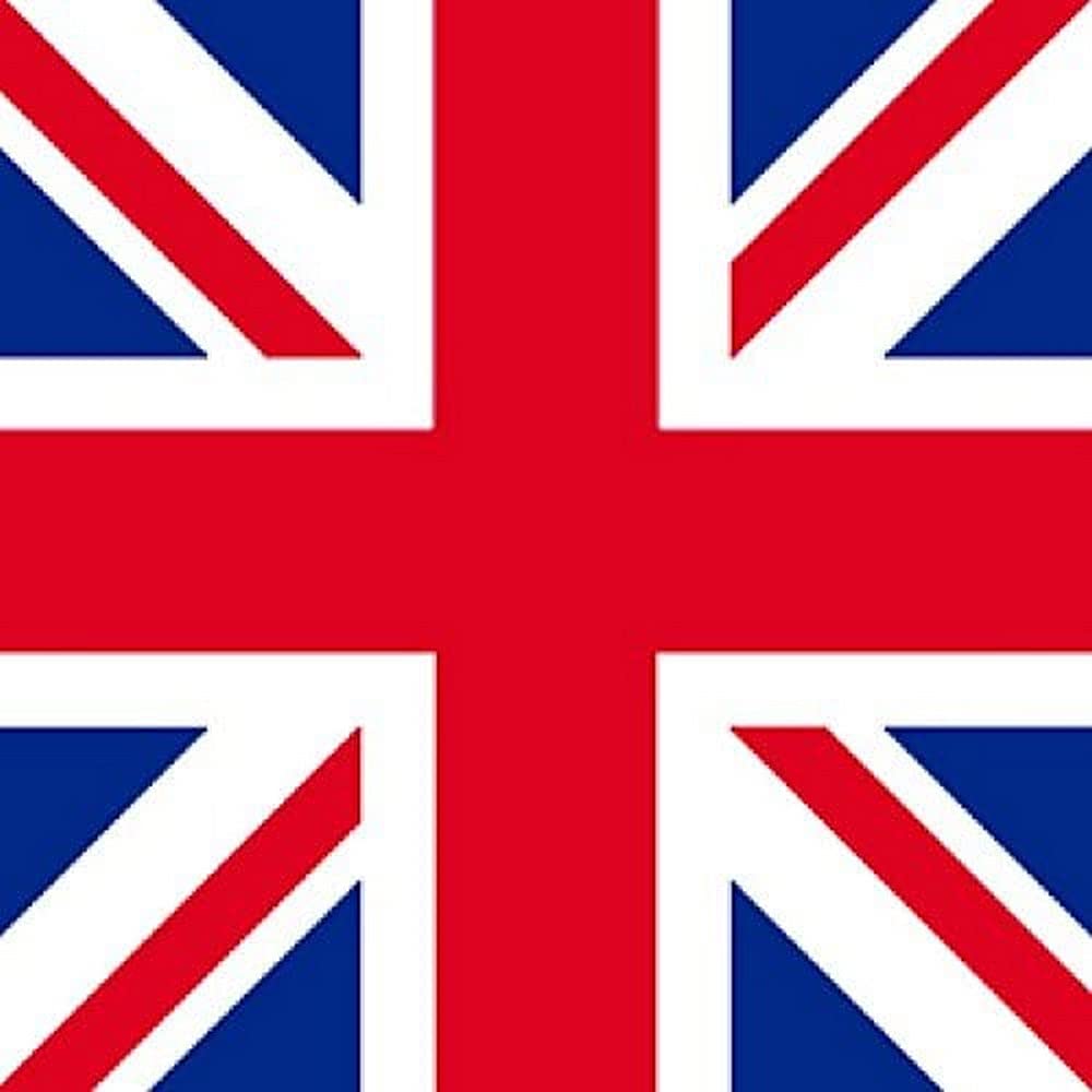 AZ FLAG - United Kingdom Bandana Flag - 20'' x 20'' - 100% Polyester UK - British - England Small Banner - Fade Resistant - Vivid Colors - 20x20 in - 50x50 Cm