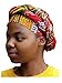 Dupsie's Red African Dashiki Print Ankara Modu Hat Pre-tied Head wrap